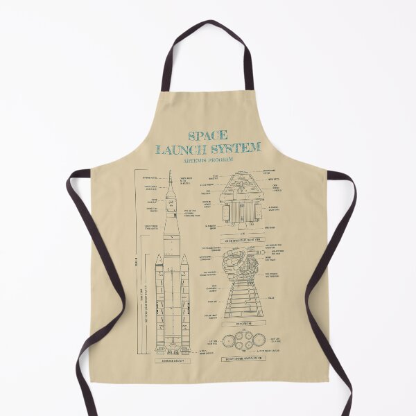 Item preview, Space Launch System (SLS) and Orion (Parchment) designed and sold by BGALAXY.