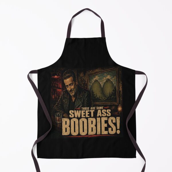 Item preview, Negan Fans Sweet Ass Boobies Two Hilltops Humor designed and sold by POD DYNASTY | Original Print On Demand T-Shirt Graphics.