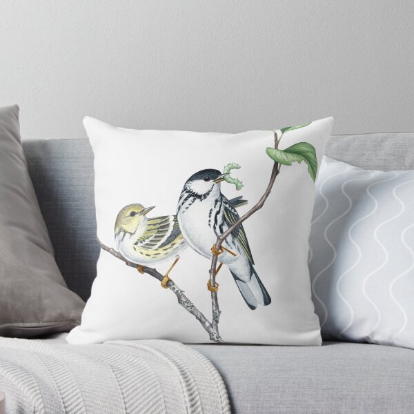 Item preview, Blackpoll Warbler (Setophaga striata) designed and sold by JadaFitch.