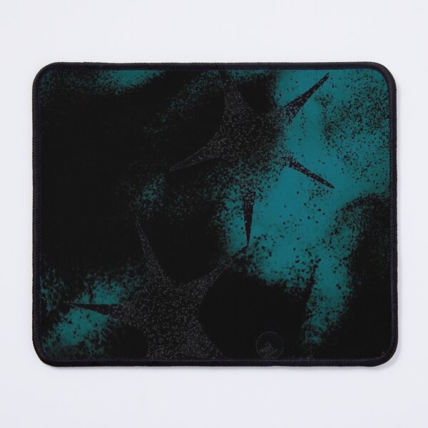 Item preview, Cyber Sigilism Teal Stars - Dark Aesthetic Grunge Graphic designed and sold by BrontesWhimsyStore.