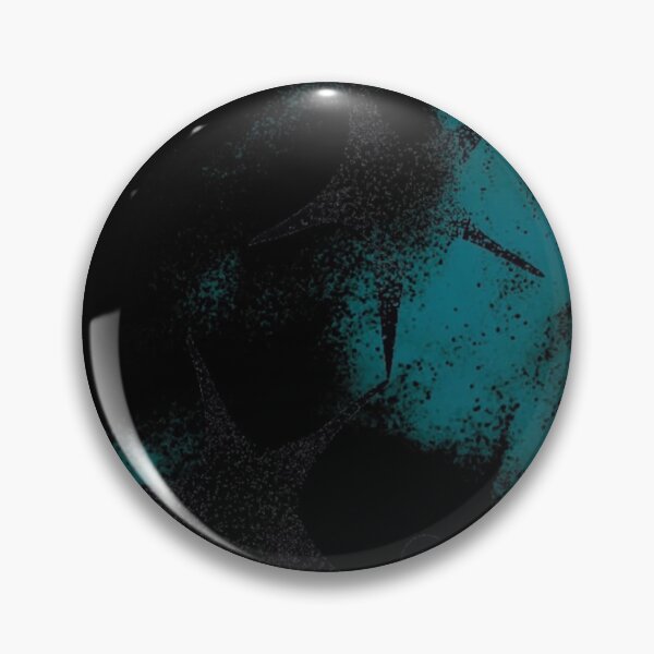 Item preview, Cyber Sigilism Teal Stars - Dark Aesthetic Grunge Graphic designed and sold by BrontesWhimsyStore.