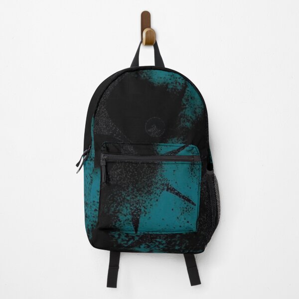 Item preview, Cyber Sigilism Teal Stars - Dark Aesthetic Grunge Graphic designed and sold by BrontesWhimsyStore.