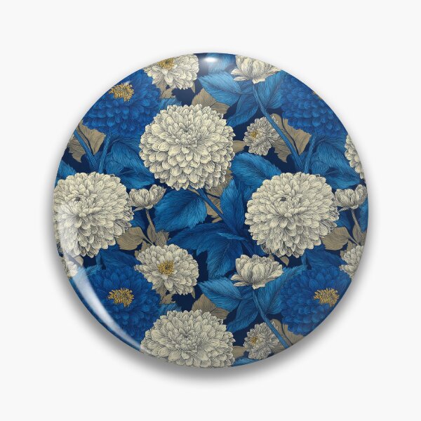 Item preview, Vibrant Zinnia Floral  - Flower Garden Pattern - Unique Gifts For Women designed and sold by RoyalStarsPatts.