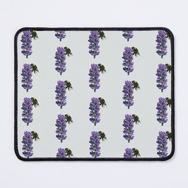 Item preview, Bumblebee - Honey Bee - Bee art - Lavender - Bee decor - Bumblebee decor designed and sold by IslesArt.