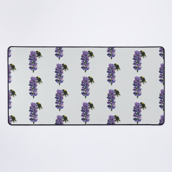 Item preview, Bumblebee - Honey Bee - Bee art - Lavender - Bee decor - Bumblebee decor designed and sold by IslesArt.