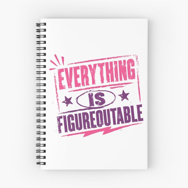 Item preview, Everything Is Figurequtable Motivational Problem Solver Mindset designed and sold by SkeletonsDanger.