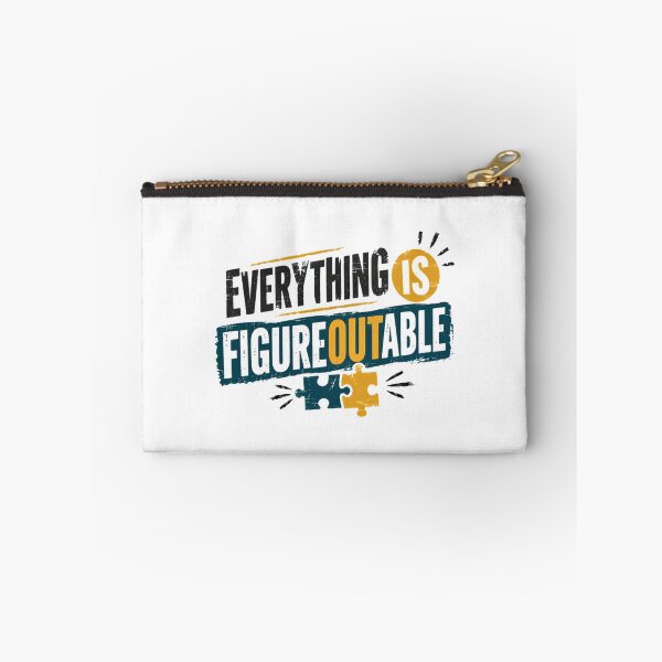 Item preview, Everything Is Figureoutable Motivational Entrepreneur Mindset designed and sold by SkeletonsDanger.