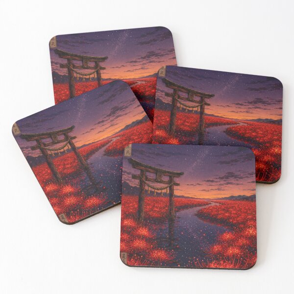 Item preview, Higanbana Sanctuary: The River of Red Spider Lilies designed and sold by MouradStudio.