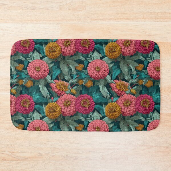 Item preview, Unique Zinnia Print  - Botanical Garden Pattern - Valentine Gifts For Him designed and sold by RoyalStarsPatts.