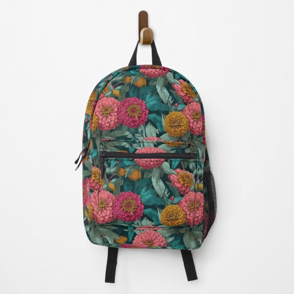 Item preview, Unique Zinnia Print - Botanical Garden Pattern - Valentine Gifts For Him designed and sold by RoyalStarsPatts.