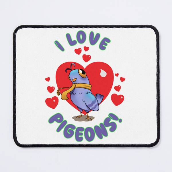 Item preview, I love pigeons designed and sold by PoddighiArt.
