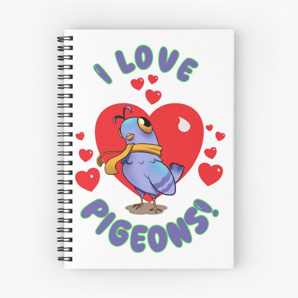Item preview, I love pigeons designed and sold by PoddighiArt.