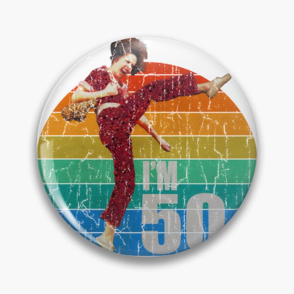 Item preview, Fifty And Fabulous High Kick Dancer Birthday Retro Style | Perfect Gift For You And Friends designed and sold by BOABY-SANCHEZ.
