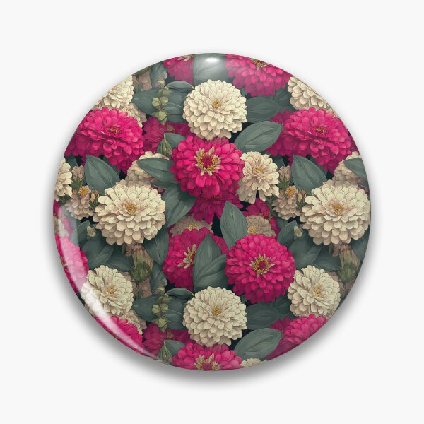 Item preview, Edgy Zinnia - Flower Floral Pattern - Valentine Gifts For Boyfriend designed and sold by RoyalStarsPatts.