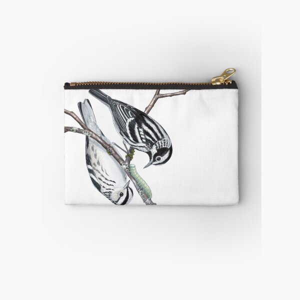 Item preview, Black-and-white Warbler (Mniotilta varia) designed and sold by JadaFitch.
