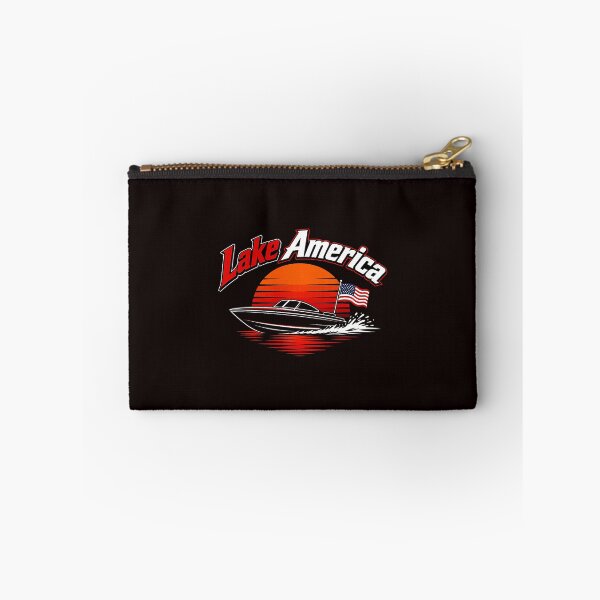 Item preview, Lake America Boating Adventure Art designed and sold by ImeldaSparks.