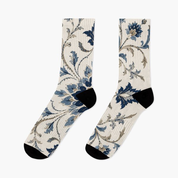 Item preview, Elegant Blue Floral Mandala – Vintage Botanical Paisley Pattern designed and sold by Punch-E415.