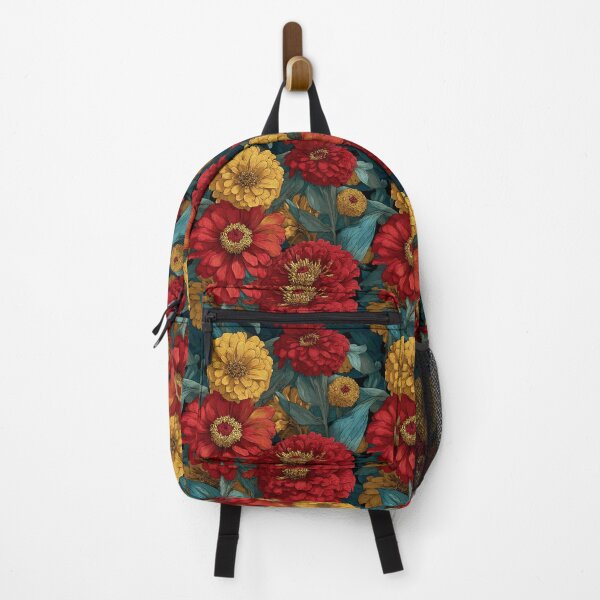 Item preview, Edgy Zinnia - Botanical Garden Pattern - Valentine Gifts For Girlfriend designed and sold by RoyalStarsPatts.