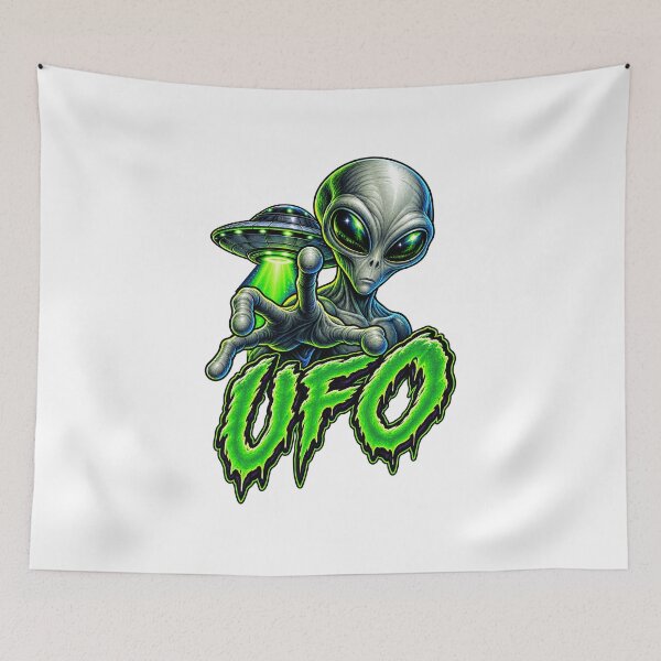 Item preview, Alien UFO designed and sold by OldSchool90s.