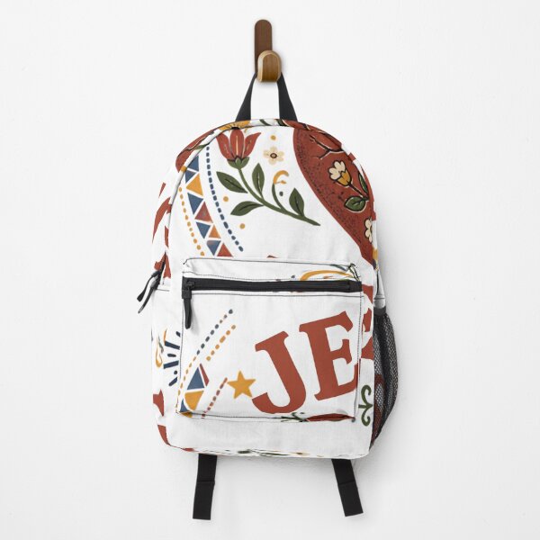 Item preview, Jesus Heals Vintage Christian Folk Art designed and sold by MerchVersum.