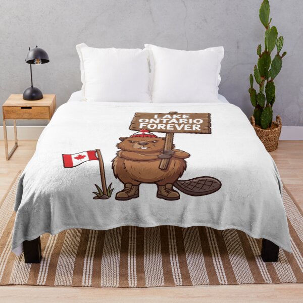 Item preview, Lake Ontario Forever Shirt Animal Beaver Funny Anti Lake America designed and sold by mareix.