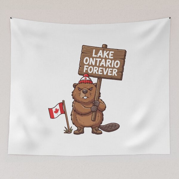 Item preview, Lake Ontario Forever Shirt Animal Beaver Funny Anti Lake America  designed and sold by mareix.