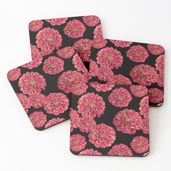 Item preview, Classic Zinnia - Tropical Flower Pattern - Valentine Gifts For Husband designed and sold by RoyalStarsPatts.