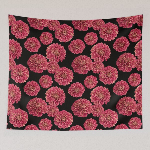 Item preview, Classic Zinnia - Tropical Flower Pattern - Valentine Gifts For Husband designed and sold by RoyalStarsPatts.