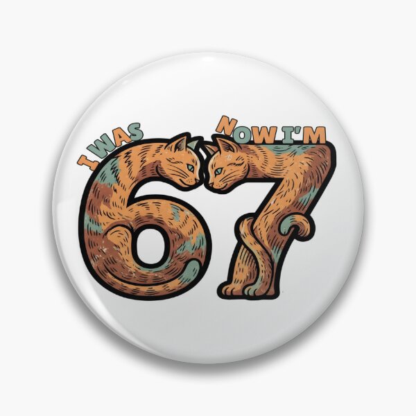 Item preview, funny cat  i was 6 now i am 7 birthday six seven cat lovers designed and sold by ArtDesignTp.
