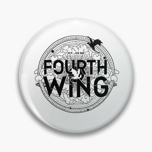 Item preview, Fourth Wing title book sticker designed and sold by nova.draws.