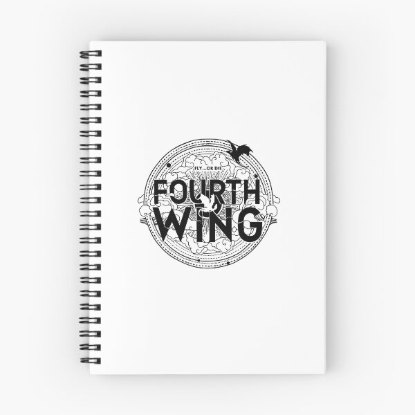 Item preview, Fourth Wing title book sticker designed and sold by nova.draws.