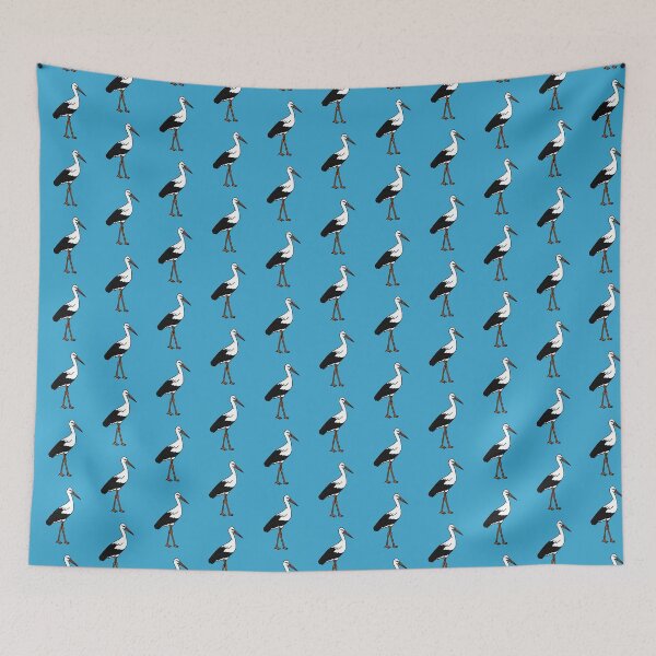 Item preview, White Stork 2026 Design- A Derpybird Design designed and sold by YOjosie.