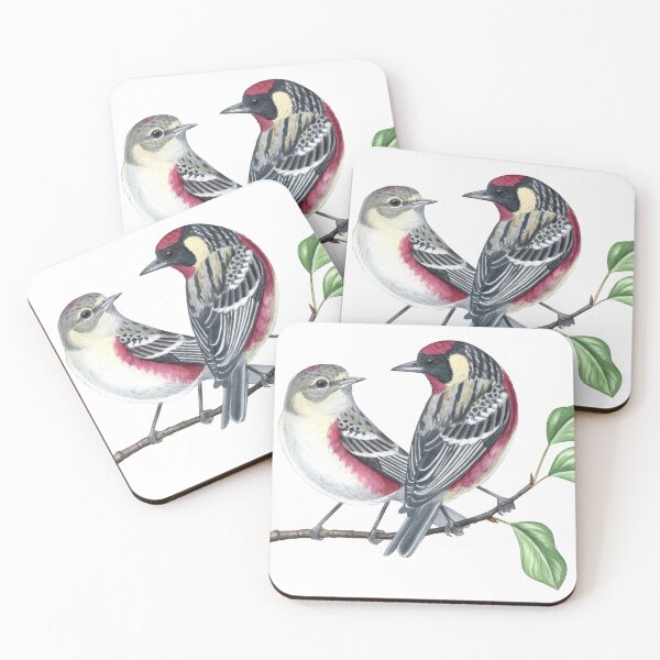 Item preview, Bay-breasted Warbler designed and sold by JadaFitch.