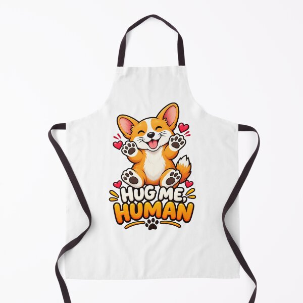 Item preview, Hug Me Human – Cute Corgi Dog Lover Design designed and sold by DogsHearted.