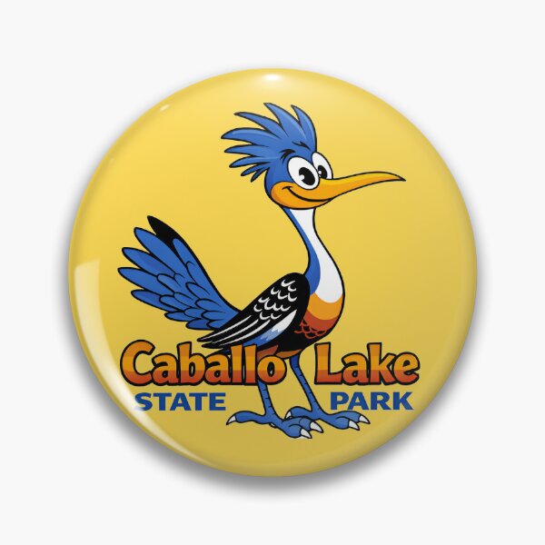 Item preview, Caballo Lake State Park designed and sold by Broken Antler Designs .