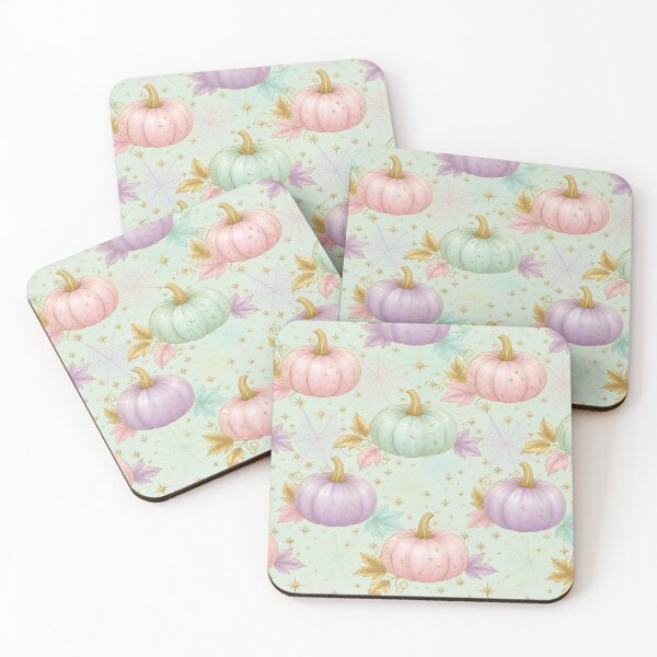 Item preview, Elegant Spooky Pastel Pumpkins with Stars designed and sold by BriSher.