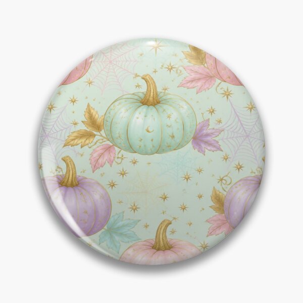 Item preview, Elegant Spooky Pastel Pumpkins with Stars designed and sold by BriSher.