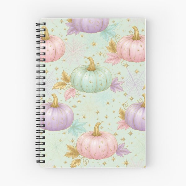 Item preview, Elegant Spooky Pastel Pumpkins with Stars designed and sold by BriSher.