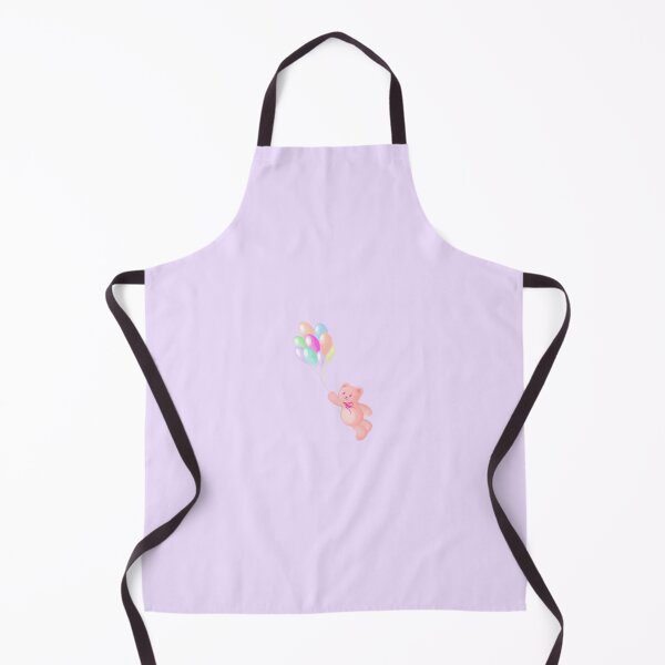 Item preview, Pink Bear with Pastel Balloons designed and sold by GomTaeng.