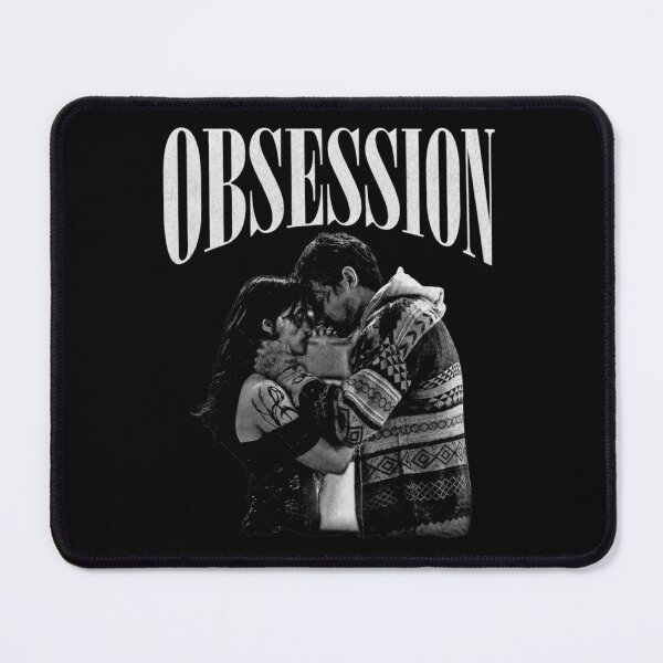 Item preview, Obsession 2026 Minimalist Horror Typography Design designed and sold by Amy Turner.