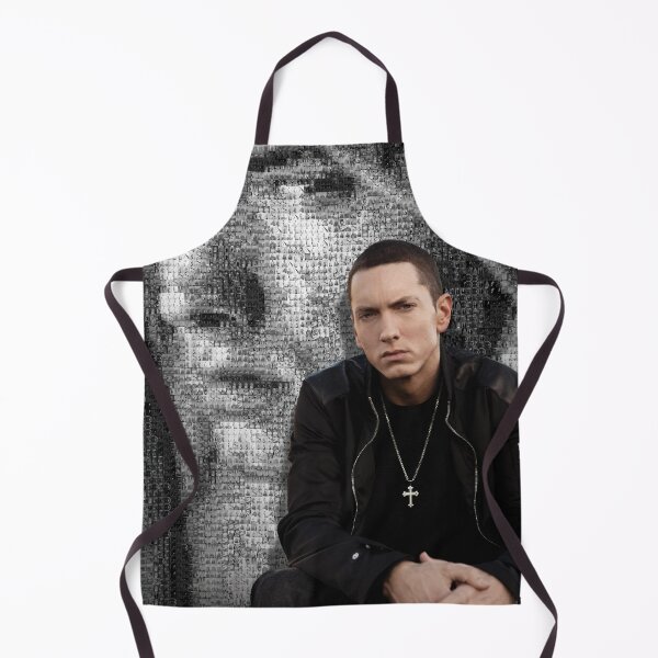 Item preview, Eminem Black and White Mosaic Portrait Rap Music Art designed and sold by gorpissu.