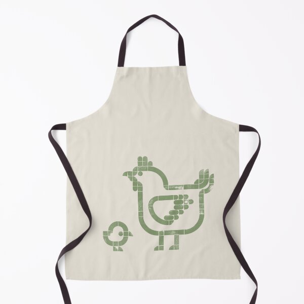 Item preview, Freshly Hatched | Geometric Bird Illustration - sage green designed and sold by POCOmuchoStudio.