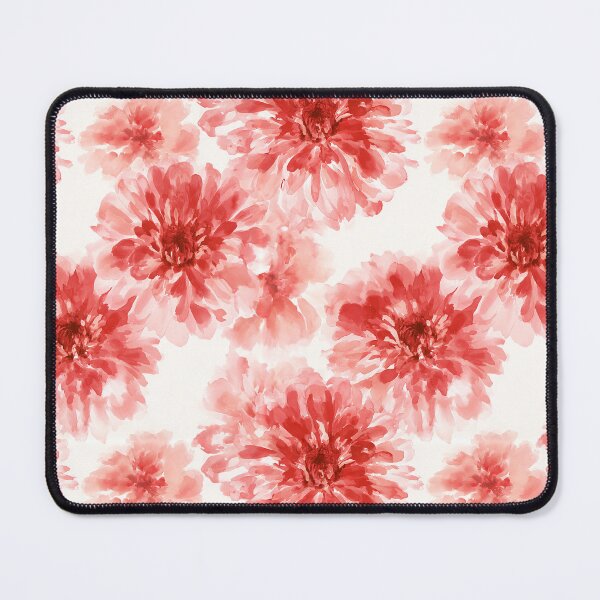 Item preview, Soft Zinnia Print - Birthday Flower Pattern - Wedding Anniversary Gifts designed and sold by RoyalStarsPatts.