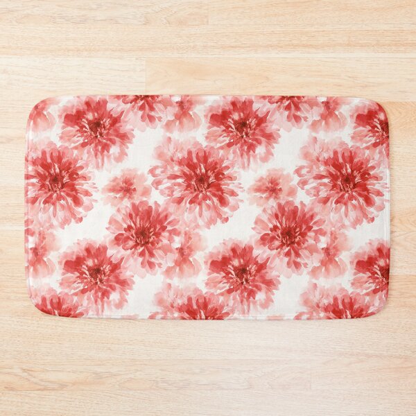 Item preview, Soft Zinnia Print  - Birthday Flower Pattern - Wedding Anniversary Gifts designed and sold by RoyalStarsPatts.