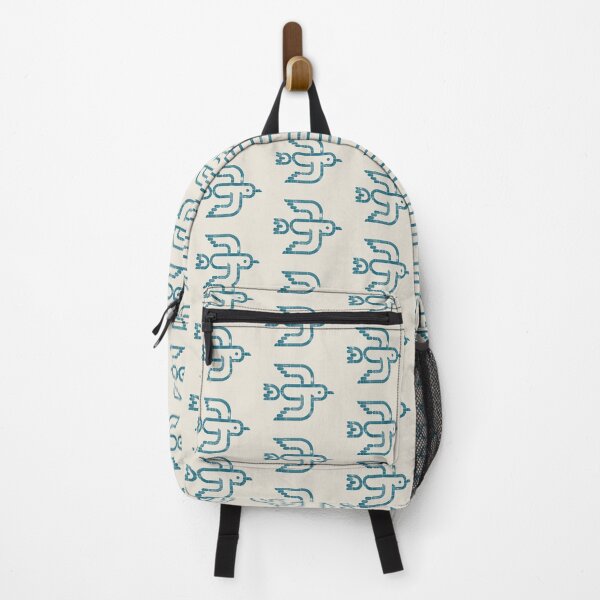 Item preview, Wind Surfer — Seagull | Geometric Bird Art - petrol blue designed and sold by POCOmuchoStudio.