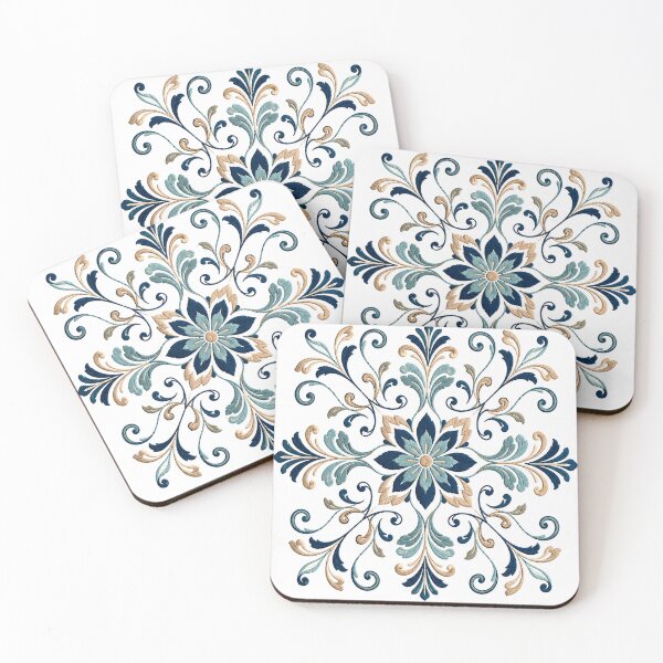 Item preview, Elegant Indian Floral Mandala designed and sold by Punch-E415.