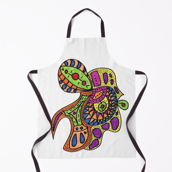 Item preview, Vibrant Abstract Zentangle with Geometric Patterns designed and sold by Ipek Morel.