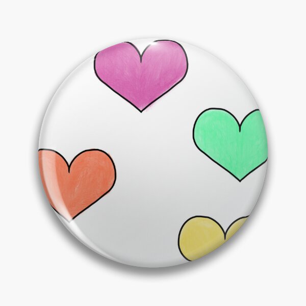 Item preview, Rainbow Hearts designed and sold by Clover Crow.