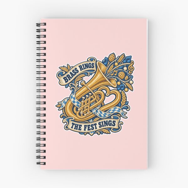 Item preview, Oktoberfest Tuba – Brass Rings, The Fest Sings Folk Patch designed and sold by Jaani-T.