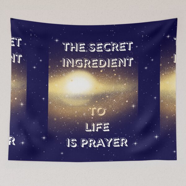 Item preview, Galaxy Faith Quote Design designed and sold by TetelestaiWeave.